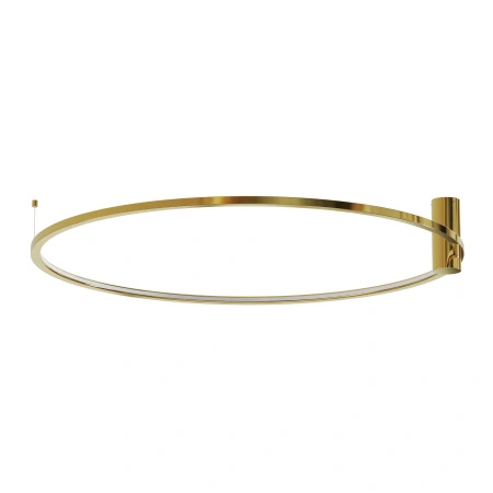 Plafon, lampa sufitowa złoty duży okrąg 90cm IP44 Ringa L LED CL0112-L-GD Yaskr