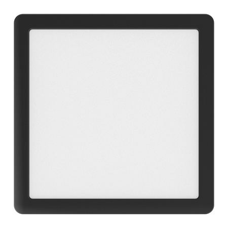 Plafon Evora Czarny Square 18W 3CCT Milagro ML1796