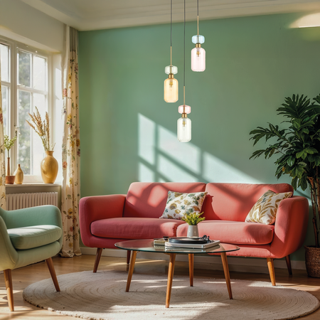 Lampa wisząca MOLLY 3xE14 Milagro ML1825