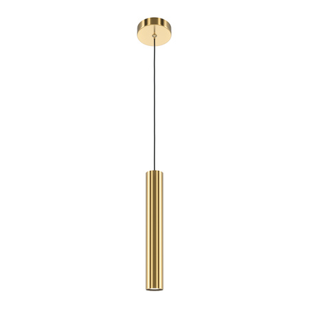 Lampa wisząca złota tuba 40cm o średnicy 6cm Pro Focus MOD161PL-01BS1 Maytoni