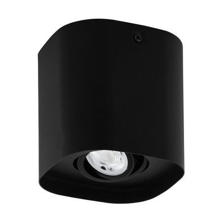 Lampa sufitowa oprawa czarna metalowa CAMINALES-Z Eglo 99673 sterowana pilotem funkcja smart