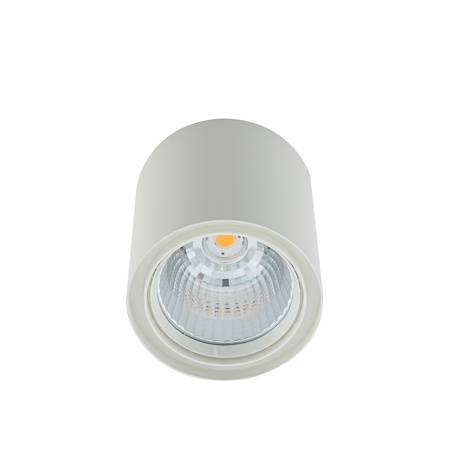 Lampa natynkowa tuba 15cm średnicy Pro Reluce Luna White 3800LM w kolorze białym LED Italux WG-706R/WU-WW/70