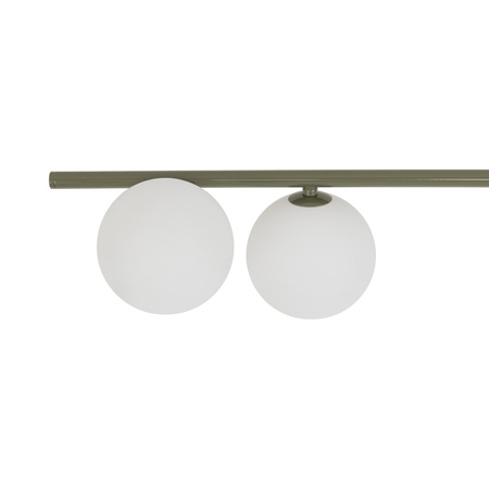 Listwa sufitowa w kolorze oliwkowym 4 klosze IMELO OLIVE 4XG9 Tk Lighting 11478