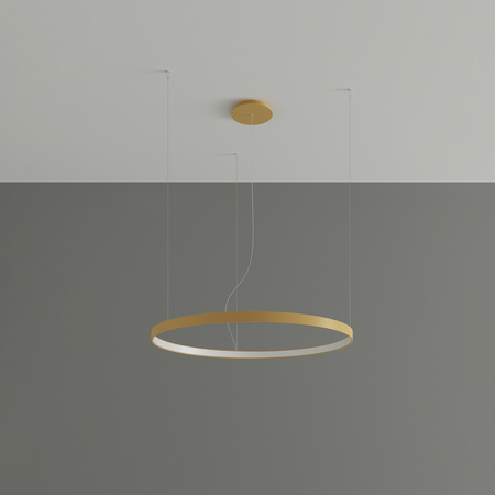 Lampa wisząca złota RIO LED 55cm THORO Sollux Lighting TH.216 TH.217 barwa do wyboru