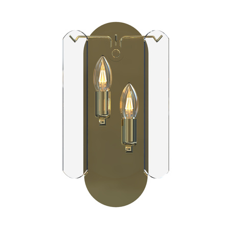 Kinkiet NIRA E14 Zuma Line MB3523-2-EGN - elegancka lampa ścienna w kolorze złotym