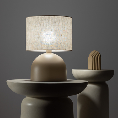 Lampka nocna do sypialni w kolorze sabia 1xE27 TAMI SABIA Tk Lighting 16194