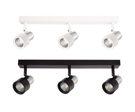 Lampa sufitowa spot CINO BLACK Milagro ML9949