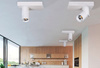 Lampa sufitowa oprawa SANTOS EXPOSED LED Azzardo AZ3508 AZ3509 kolor do wyboru