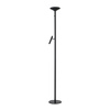 Czarna lampa podłogowa TROST FLOOR DIMM SWITCH BK Azzardo AZ7297