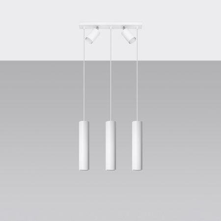 Lampa wisząca RING 3 biały Sollux SL.1098