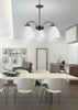 ULI LAMPA WISZĄCA 3X60W E27 SATYNA Candellux 33-66152
