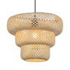 Lampa wisząca z bambusa 1xE27 Tulum Milagro ML2586