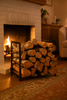 Niski stojak na drewno KS-14 STOJAK WOOD S z serii KAJA HOME
