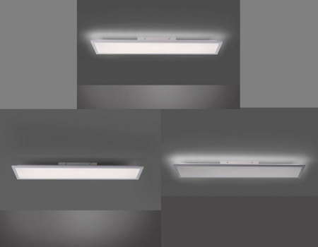 Lampa sufitowa plafon FLAT LED z podświetleniem sufitu Leuchten Direkt 12204-16