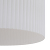 Lampa wisząca pojedyńcza karbowany szklany klosz z ozdobną szklaną kulą SOPHIA BIG COGNAC WHITE 1xE27 Tk Lighting 11374