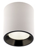 MAXLIGHT C0155 LAMPA SUFITOWA TUB OKRĄGŁY BIAŁY+ PIERŚCIEŃ OZDOBNY BIAŁY RC0155/C0156 WHITE