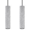 Lampa wisząca LUVO II z betonu Sollux SL.0654
