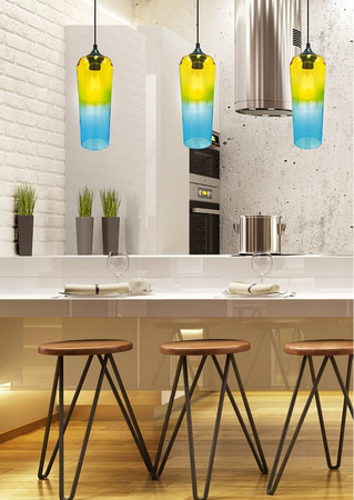 EOL LAMPA WISZĄCA 11/29 1X60W E27 ŻÓŁTO ZIELONY Candellux 31-51844