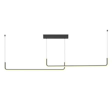 Podwójna lampa wisząca liniowa LED Urus 30W Maxlight P0645