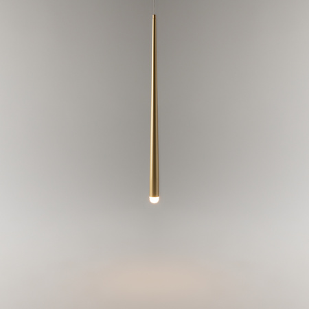 Lampa wisząca pojedyńczy sopel w kolorze mosiądzu Cascade MOD132PL-L6BSK Maytoni