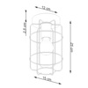 Plafon GOTTO Sollux SL.1262