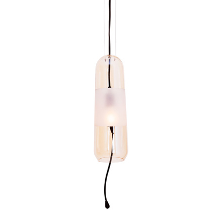 MAXLIGHT P0589 LAMPA WISZĄCA MAURI 1 CHAMPAGNE GLASS