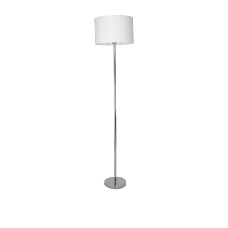 Lampa stojąca Casino 1xE27 Biały / Chrom Milagro ML6376