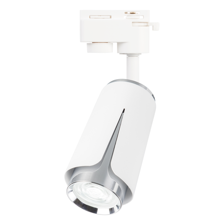 Oprawa FLOWER WHITE CHROME 1xGU10 do systemu TRACK Milagro ML0271