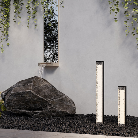 Słupek ogrodowy 80cm lampa krajobrazowa Floeva LED 3000K Maytoni O142FL-L18BK
