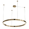 Żyrandol, złota lampa wisząca o średnicy 120cm Aurum L 1xLED 3000K PL0116-130 Yaskr