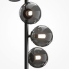 Lampa podłogowa dymione szklane kule Dallas 6xG9 Maytoni MOD545FL-06B
