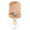 Lampa sufitowa, oprawa SALGADO z drewna Sollux Lighting SL.0672