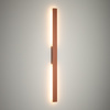 Pionowy kinkiet ścienny zewnętrzny w kolorze terakota 100cm 3000K IP54 DEMI LED M Nowodvorski 11557