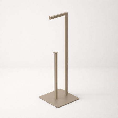 Beżowy stojak na papier toaletowy KS-53 PAPER STAND z serii KAJA HOME