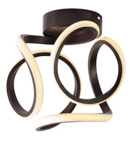 DOUGLAS KINKIET 11W LED BRĄZOWY 4000K APETI Candellux A0005-210