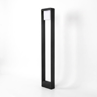 Czarna lampa ogrodowa LED z ramą 80cm MILANO Kaja Lighting K-8268