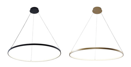 Lampa wisząca BRENO 80cm GOLD LED Zuma Line 2023201-GD80 zmiana barwy światła