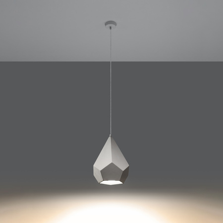 Lampa wisząca PAVLUS ceramiczna biała Sollux Lighting SL.0844