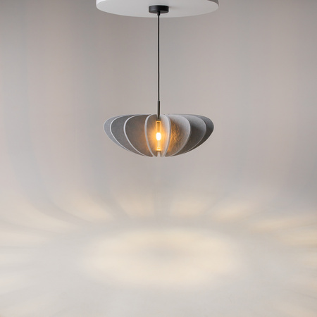 Szara lampa wisząca z filcu Cambio MOD398PL-01GR1 Maytoni