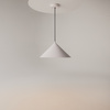 Lampa wisząca biały stożek o średnicy 35cm 1xE27 Basic colors MOD167PL-01W Maytoni