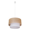 Lampa wisząca BUENO natura + jasny 1xE27 Milagro MLP1827