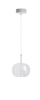 Lampa wisząca szklany przeźroczysty klosz 1xE27 GRACE A CLEAR AZZARDO AZ6271