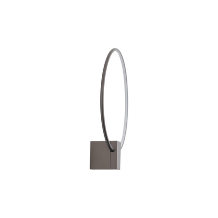 Kinkiet brązowa obręcz LED o średnicy 30cm VEXA BROWN 6W Tk Lighting 18303