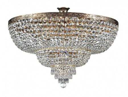 Lampa sufitowa kryształowa PALACE 80cm Maytoni DIA891-CL-14-G