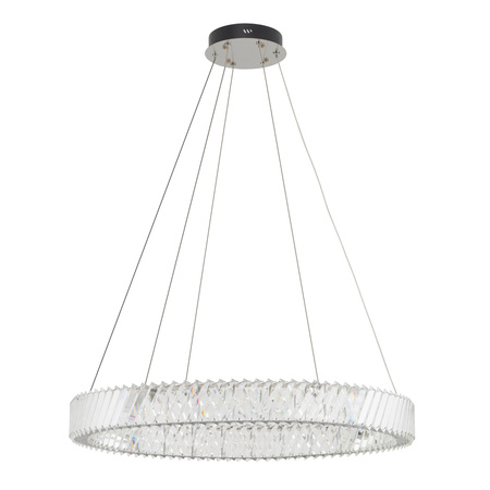 Lampa wisząca kryształowy ring 80cm 3000K LUXORA LED Nowodvorski 11706