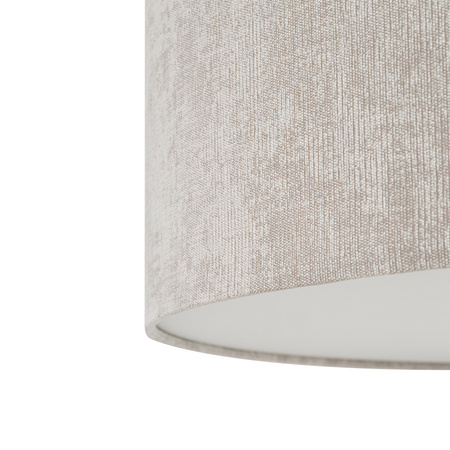 Lampa wisząca z jedwabistej szarej tkaniny 50cm 1xE27 CEDRO M Nowodvorski 11665