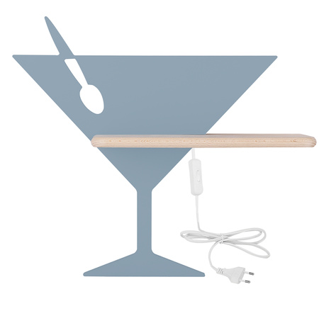 PICCOLO LAMPA KINKIET 4W LED 4000K IQ KIDS Z PRZEWODEM NIEBIESKI Candellux 21-03522