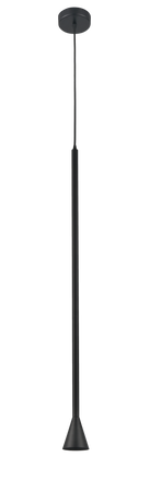 Minimalistyczna lampa wisząca CYGNUS 1 PENDANT BK AZZARDO AZ5621