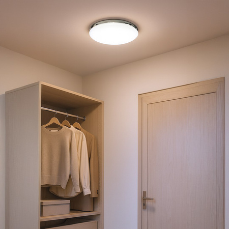 Plafon MAYA Chrome 10W LED Ø260 Milagro ML1832