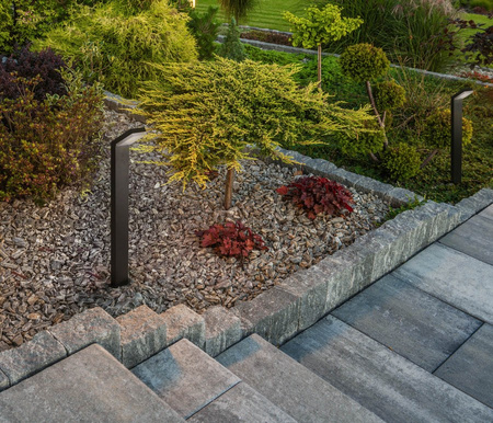 Lampa stojąca ogrodowa słupek MIRA LED IP54 Italux 3000K OFL-7014-3K